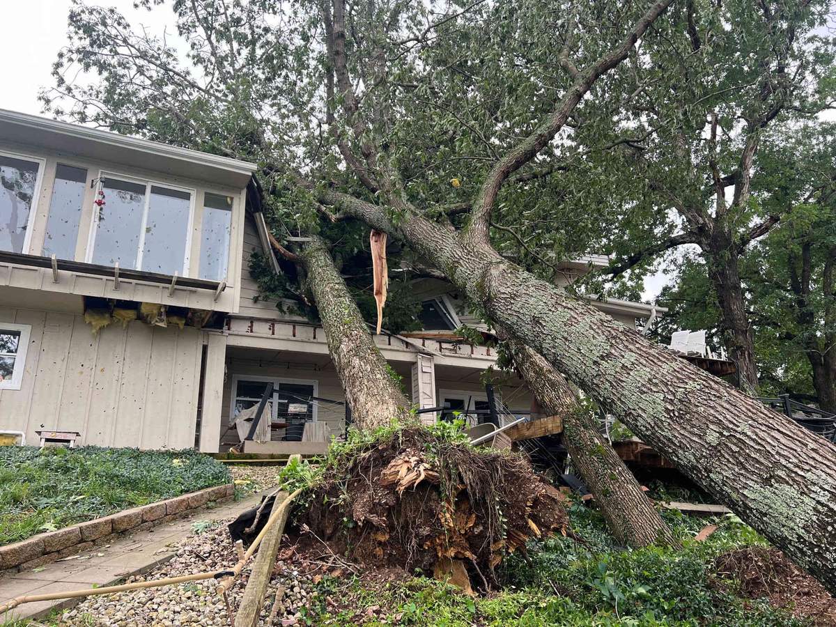 tornado damage home restoration NWA Rogers Bentonville Arkansas